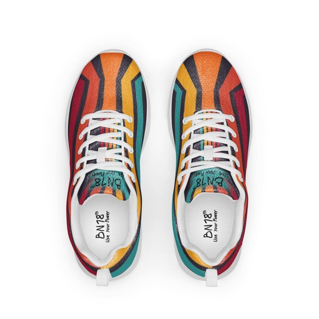 Zapatillas Naranjas Sneakers Unisex Saturday Night Fever by BN18