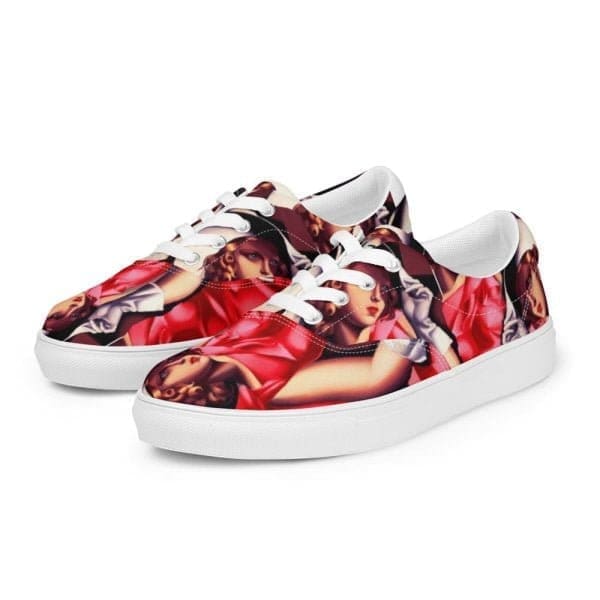 Zapatillas Casual Unisex Rojas Chica Lempicka by BN18