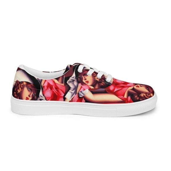 Zapatillas Casual Unisex Rojas Chica Lempicka by BN18