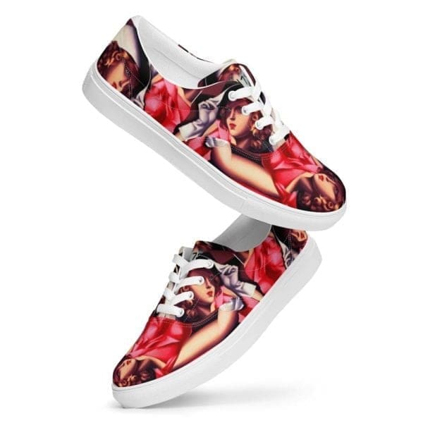 Zapatillas Casual Unisex Rojas Chica Lempicka by BN18