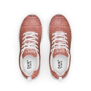 Sneackers Exclusivas Dundee Rosa con Aspecto de Piel de Cocodrilo