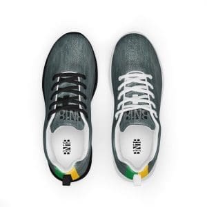 Zapatillas súper cómodas para caminar con la bandera de Brasil
